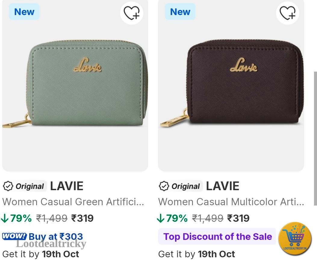 Flipkart Lavie Clutches – Just 79% OFF | Best Price Drop Today