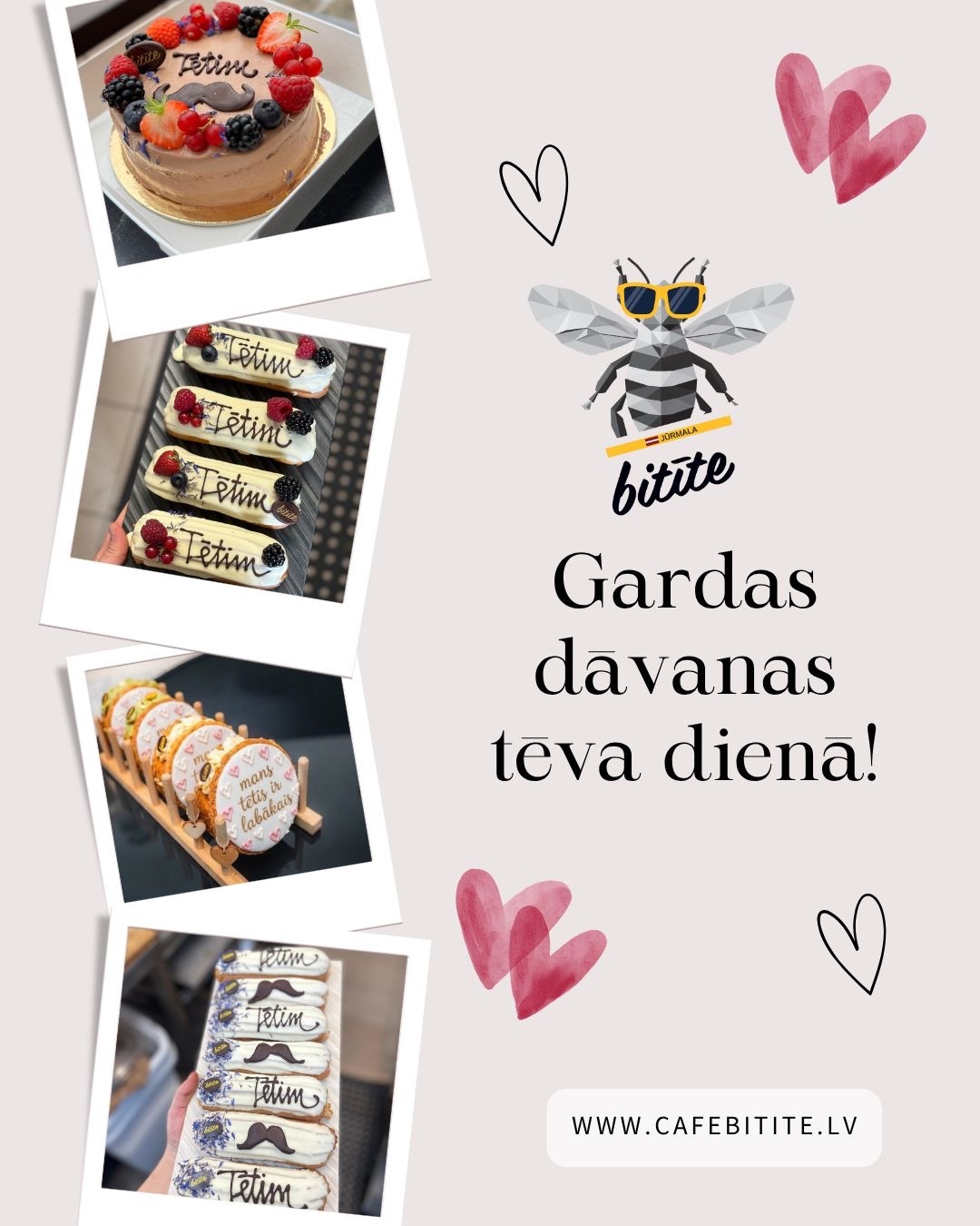 Gardas dāvanas Tēva dienā