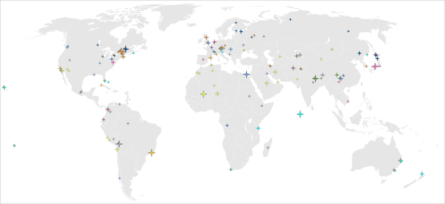 Geography-Competition-Cities-Pins