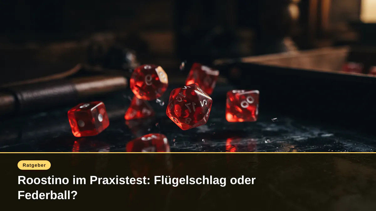 Roostino im Praxistest: Flügelschlag oder Federball?