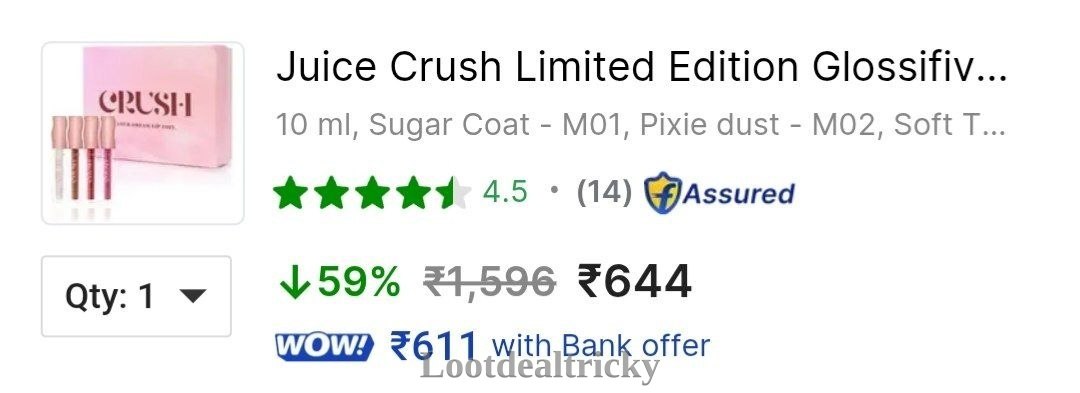 Lowest Juice Crush – Fantastic Price Cut @ 4 Lowest Juice Crush – Fantastic Price Cut @ 4