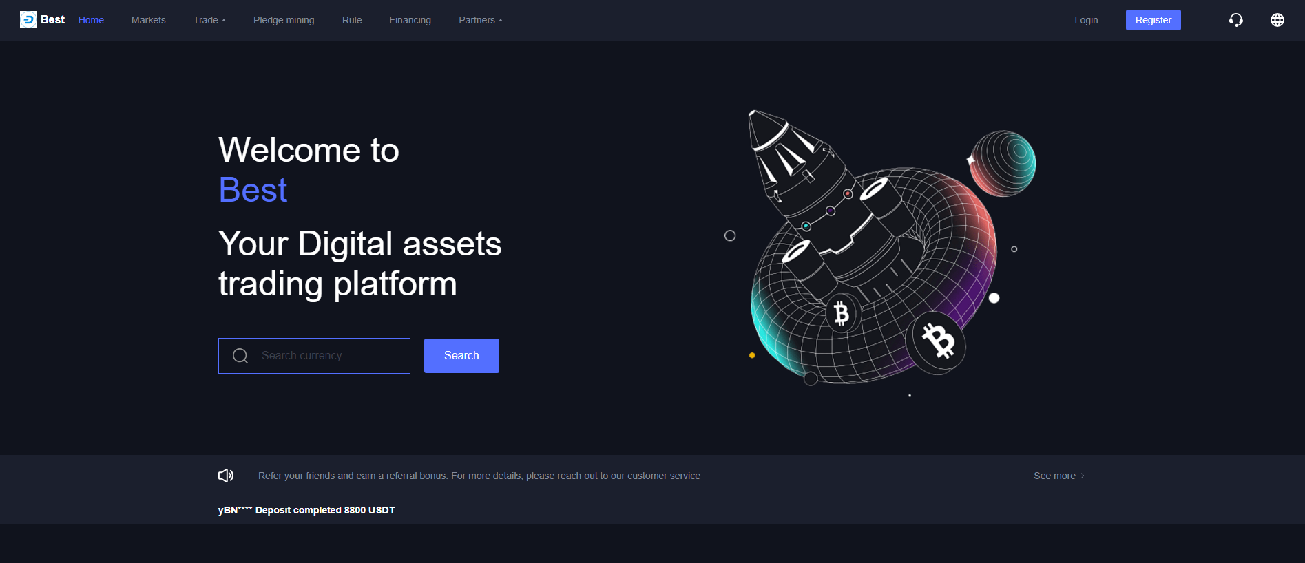 Screenshot of bestec.cc