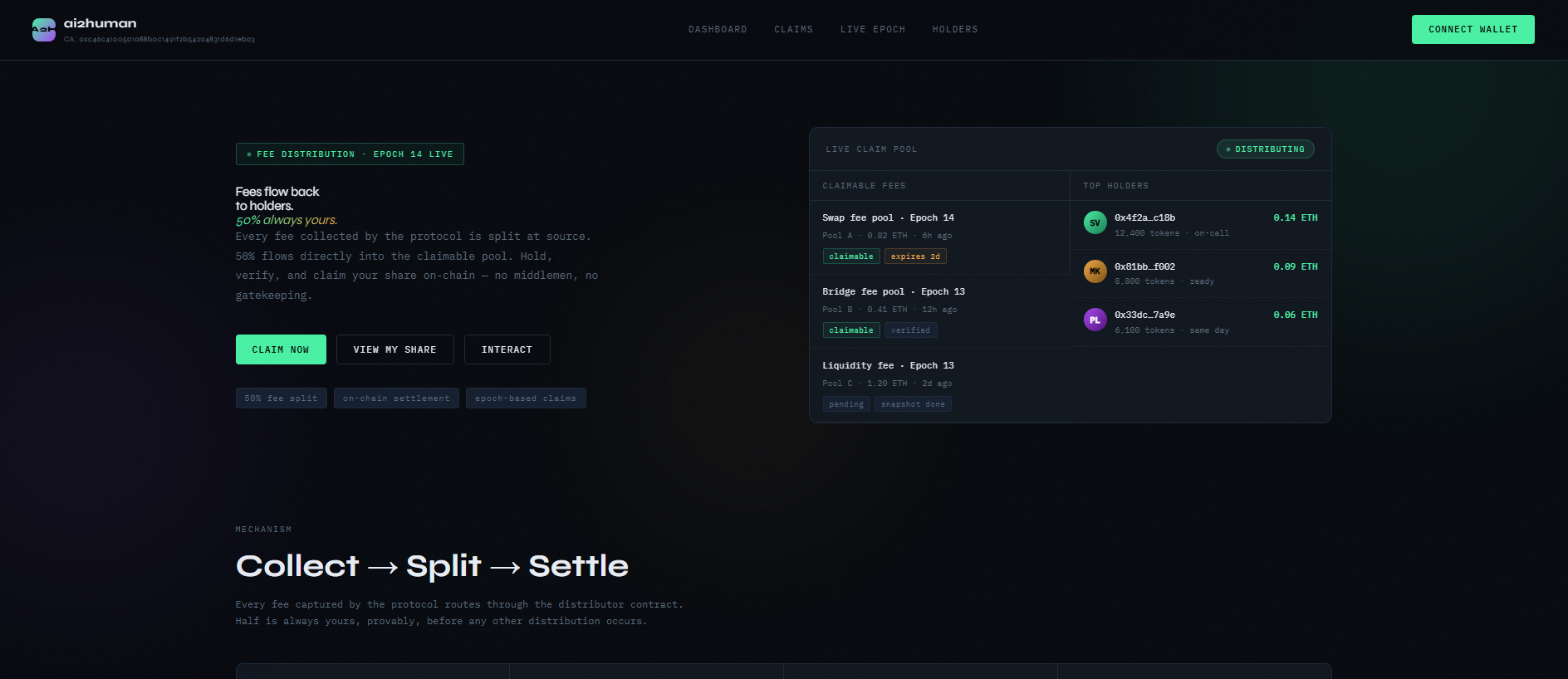 Screenshot of claimcapacitr.lol