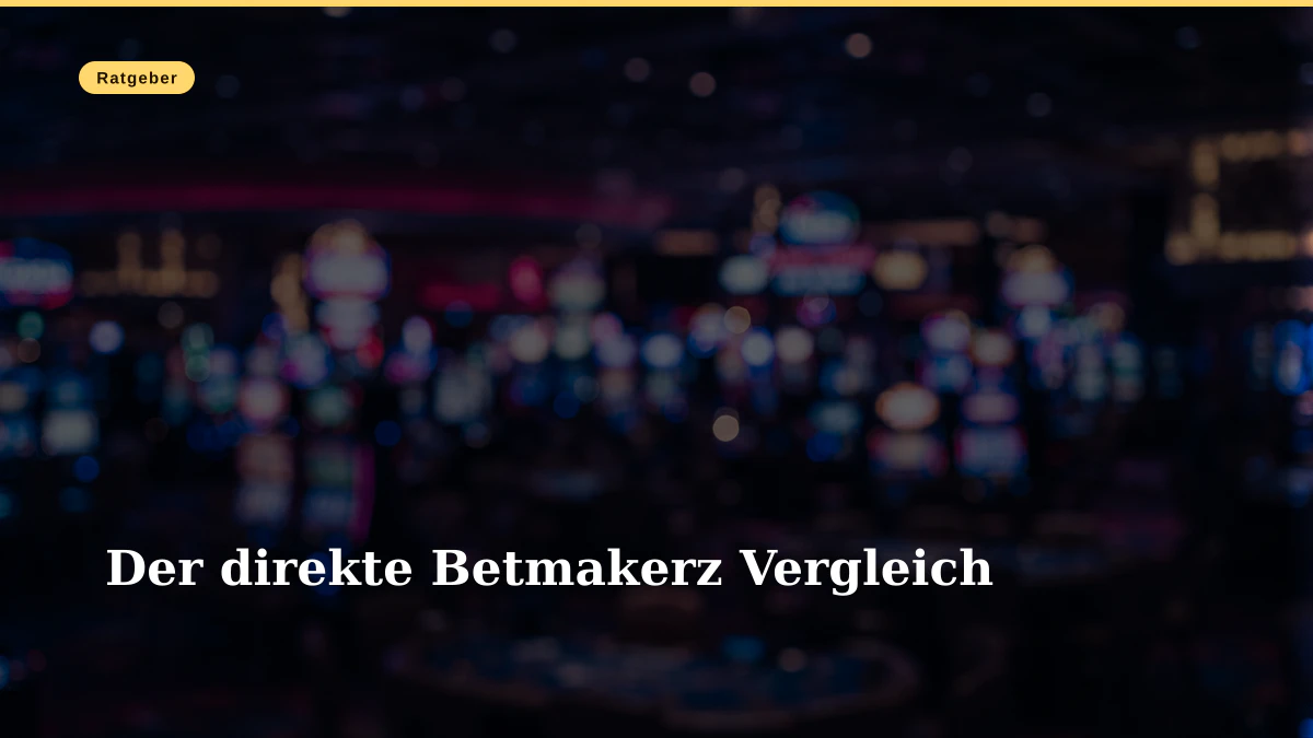 Der direkte Betmakerz Vergleich