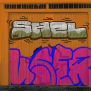 Graffiti artwork by Shel