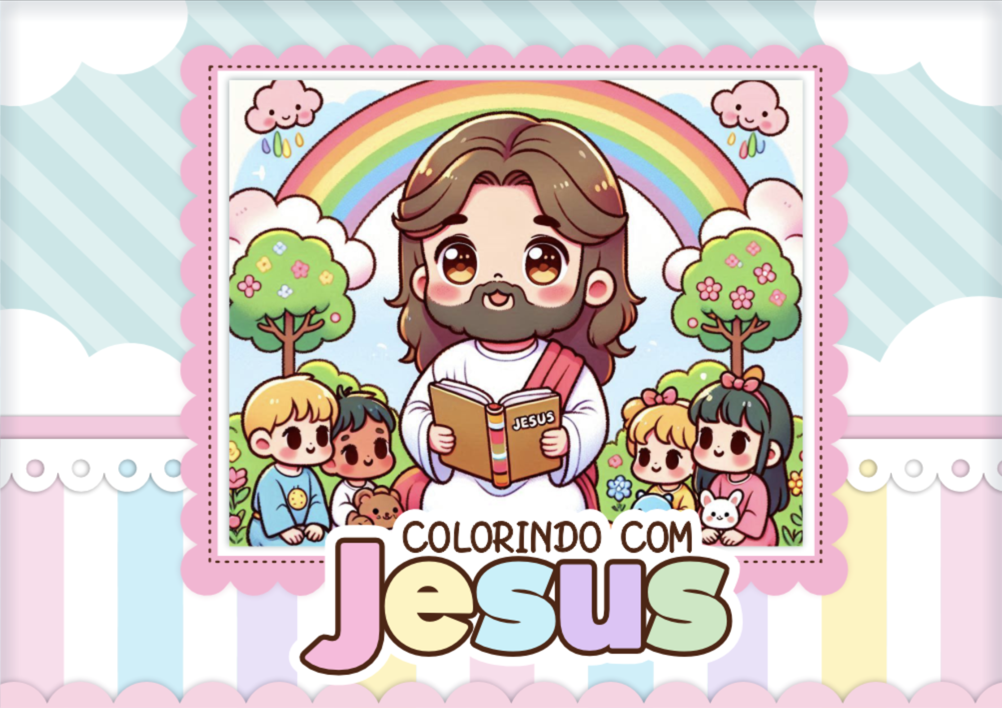 Colorindo com Jesus – Livro Cristão Infantil