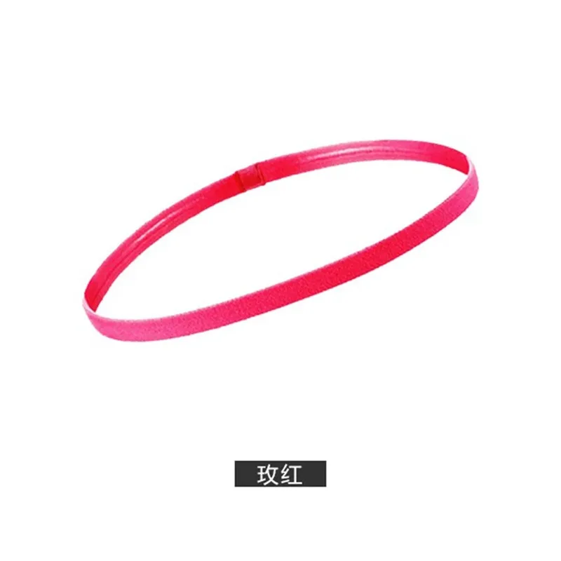 5Pcs Cinturones De Cabello Deportivos Antideslizantes De Color Caramelo Para Hombres Y Mujeres Microfibra Para Yoga Running Fútbol