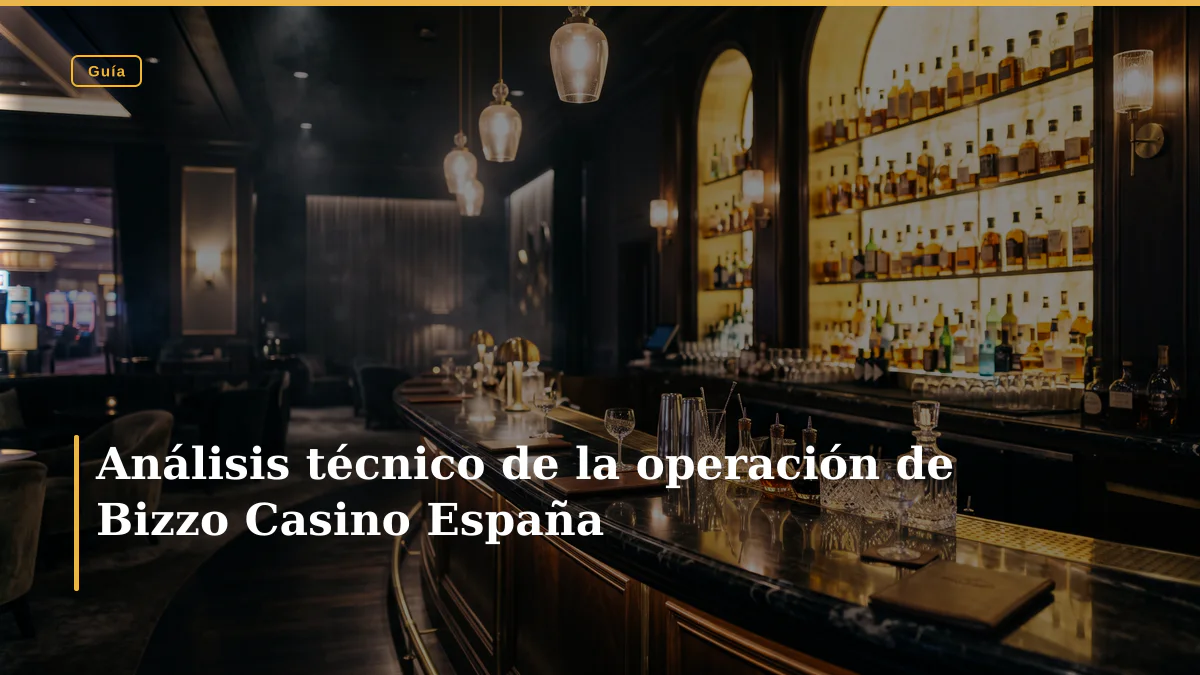 Análisis técnico de la operación de Bizzo Casino España