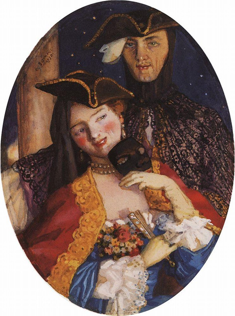 Две маски (Пара накануне карнавала) 1930