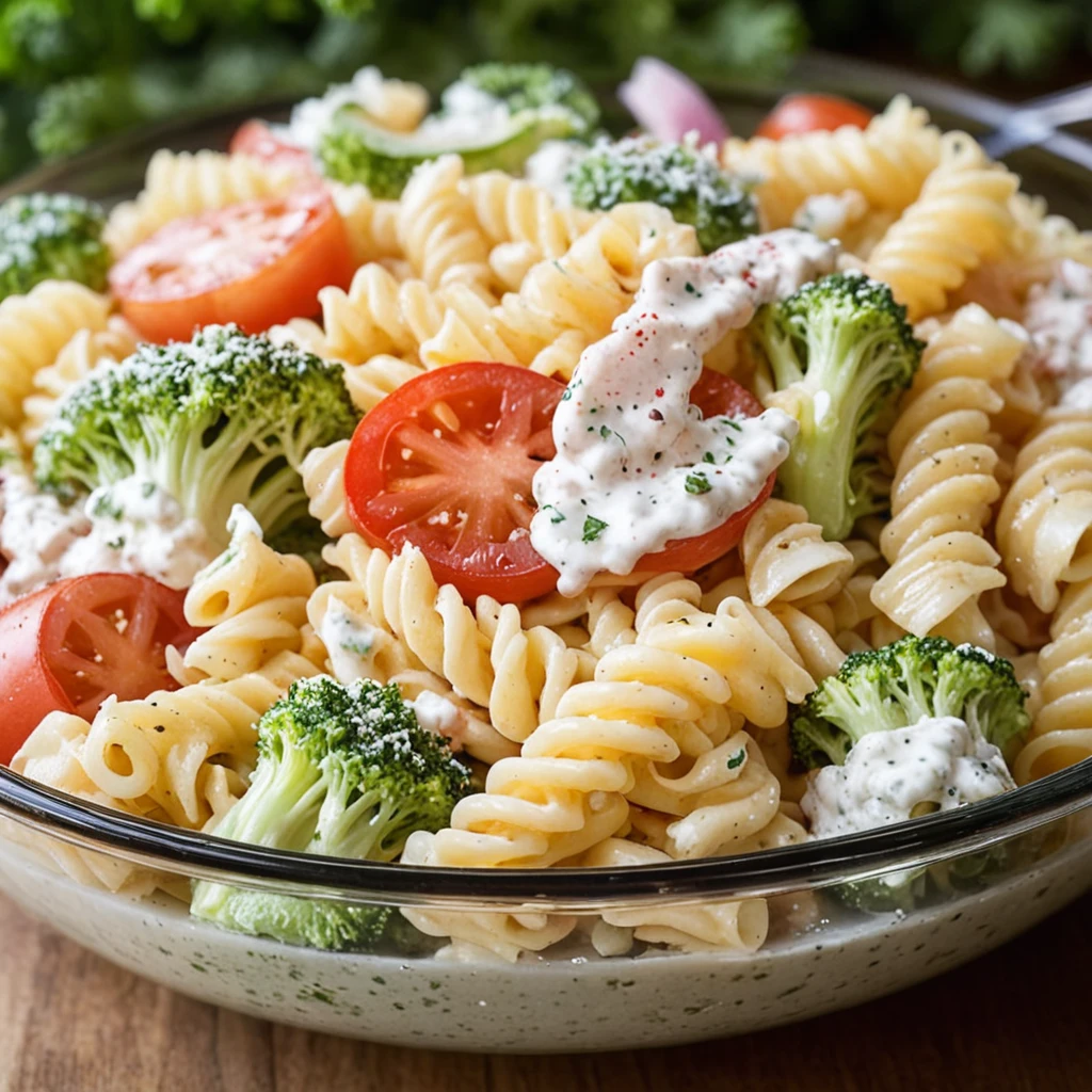 Fresh Ranch Pasta Salad for Simple Gatherings