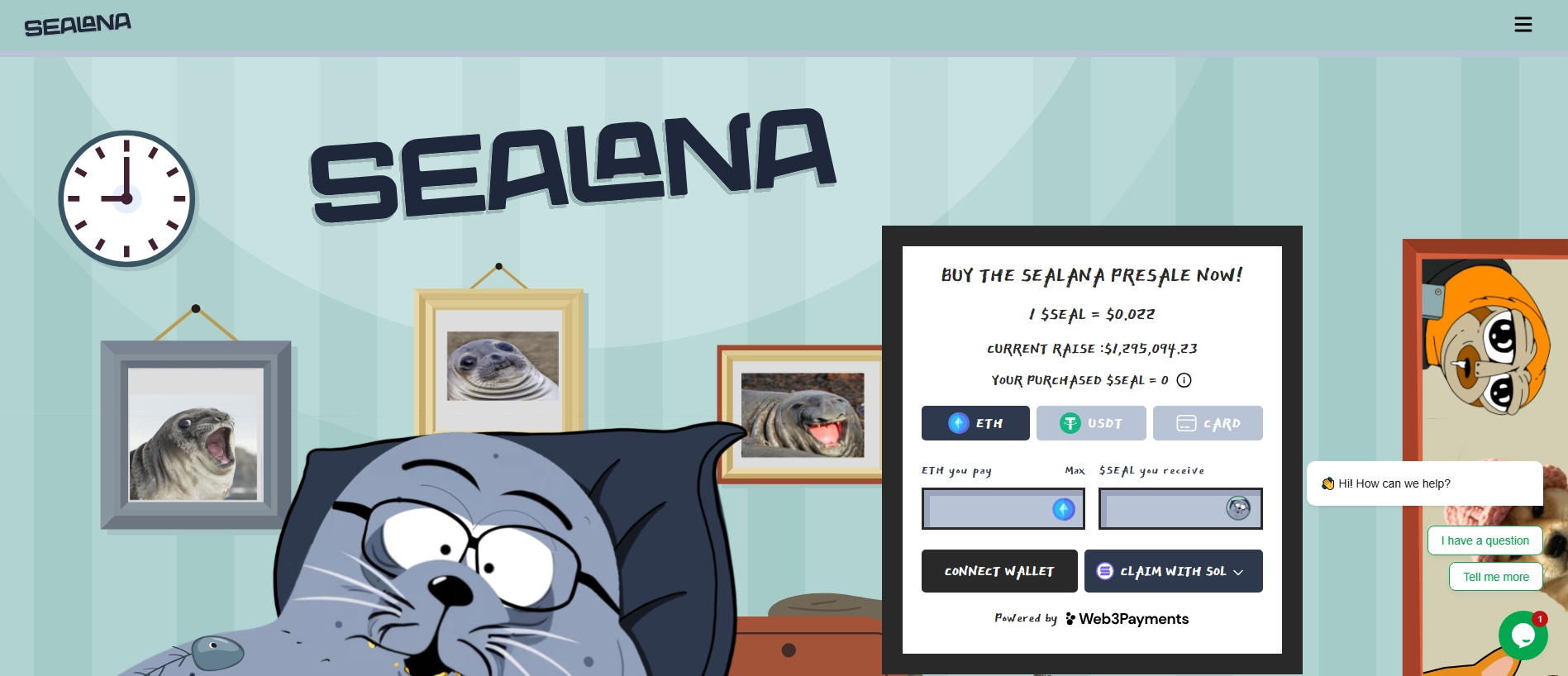 Stored capture of sealana-dashboard.pages.dev
