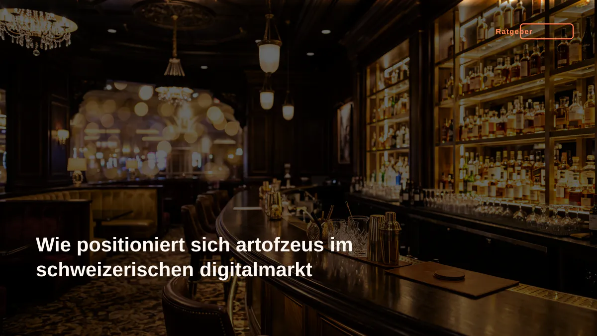 Wie positioniert sich artofzeus im schweizerischen digitalmarkt