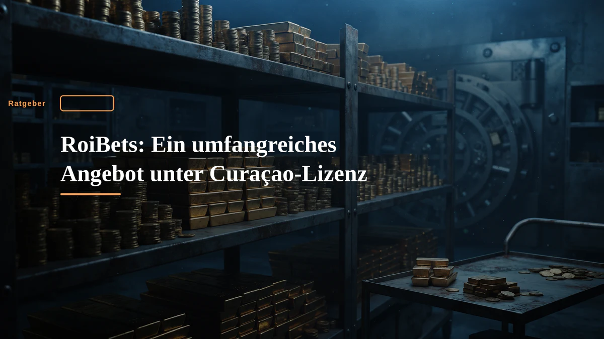 RoiBets: Ein umfangreiches Angebot unter Curaçao-Lizenz