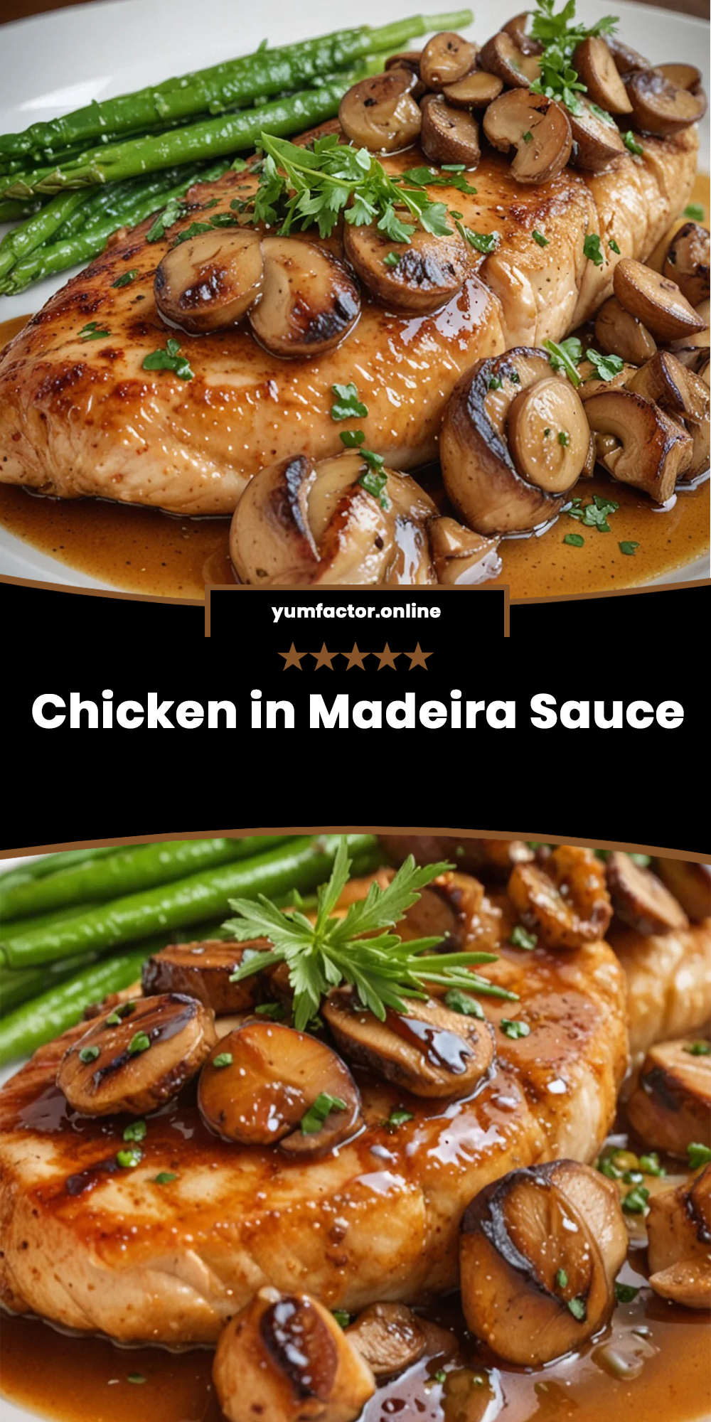 Chicken in Madeira Sauce