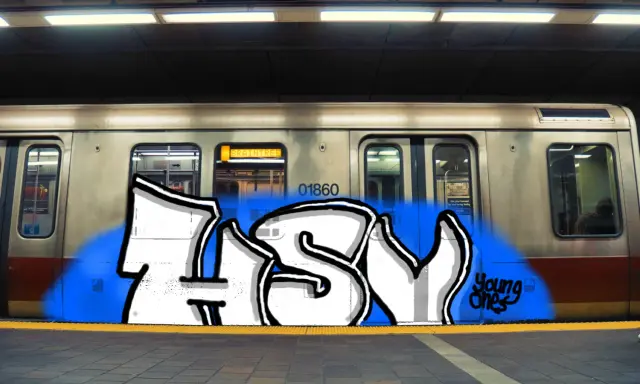 Graffiti artwork by Minetiger1887