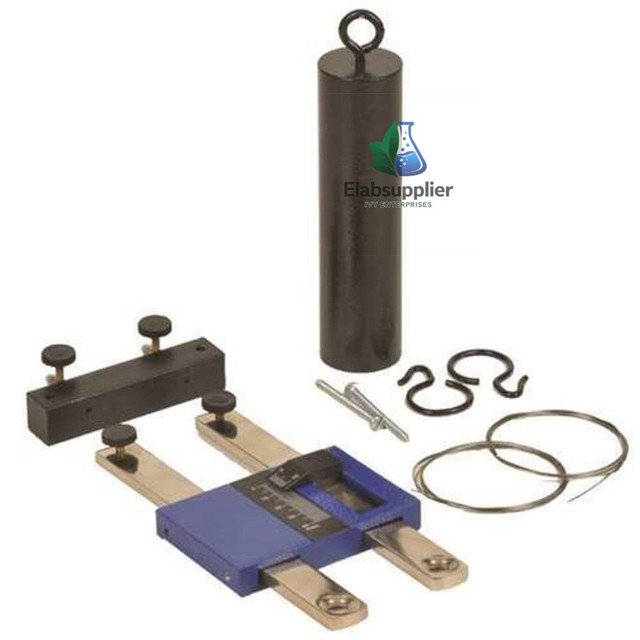 Young modulus apparatus steel frame Vernier 5kg elasticity engineering lab India