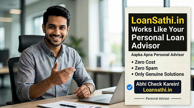LoanSathi.in Works Like Your Personal Loan Advisor: Zero Cost, Zero Spam, Only Genuine Solutions