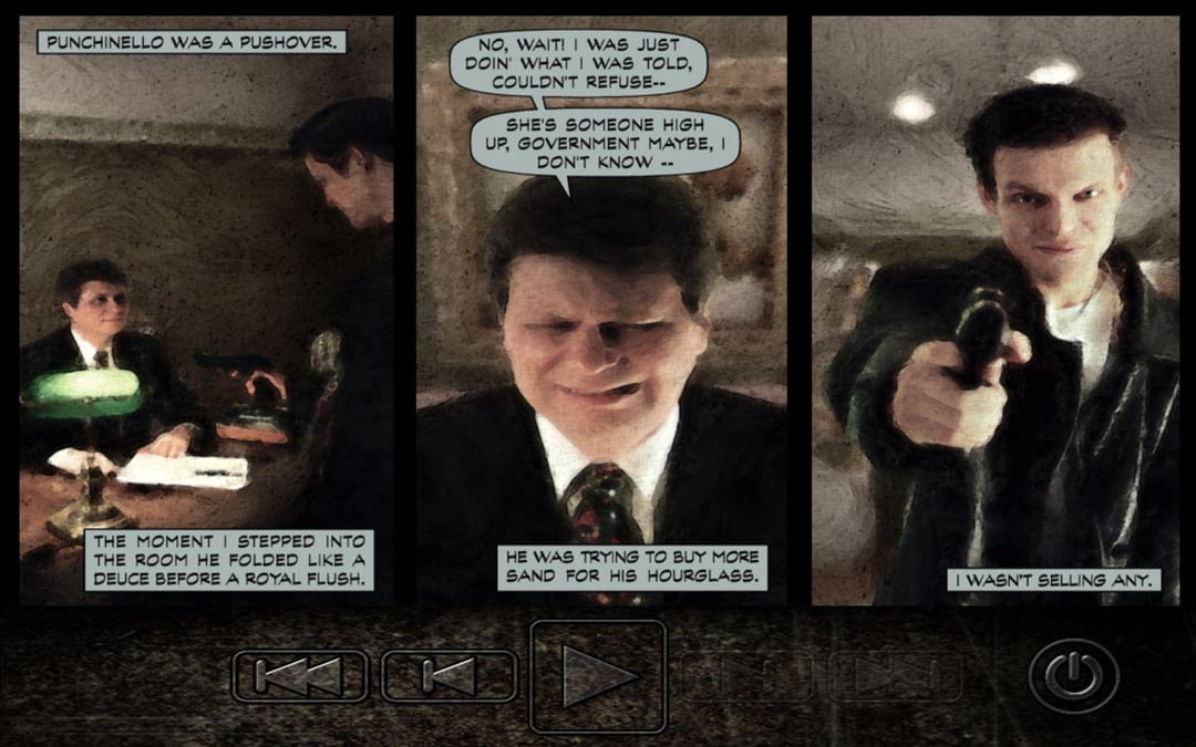 Comic cutscenes