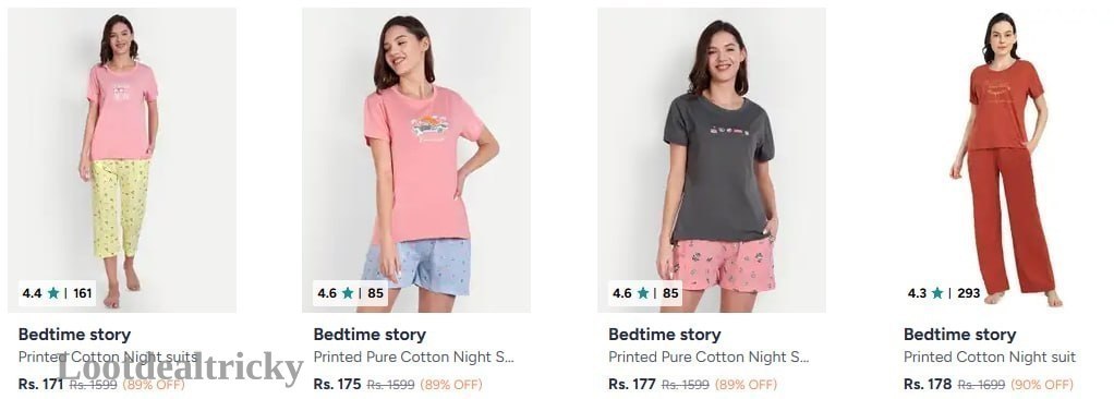 Women Night Suits | Exclusive Sale Discount Women Night Suits | Exclusive Sale Discount