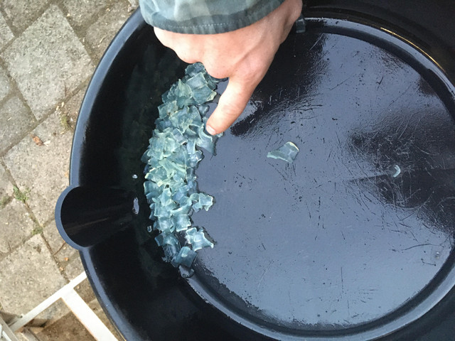 Silicon-flakes