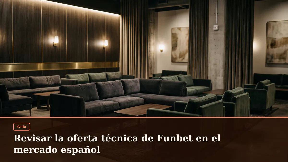 Revisar la oferta técnica de Funbet en el mercado español