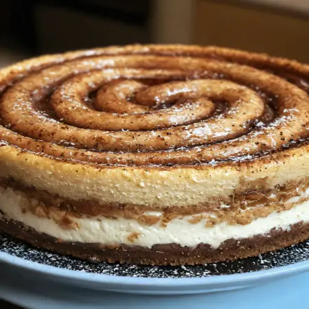 How to Make Cinnamon Bun Cheesecake Professionally