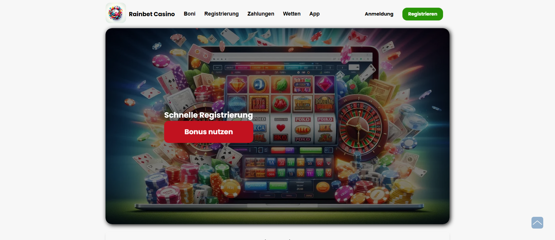 Stored capture of rainbet-casino-online24.de