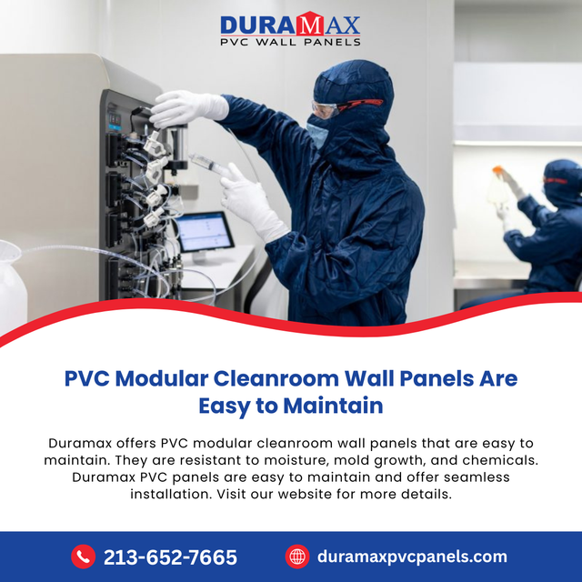 PVC Modular Cleanroom Wall Panels Are Easy to Maintain.png