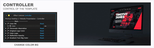 Mockup Desktop // Website Presentation - 9