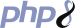 php8 Logo logo-php8