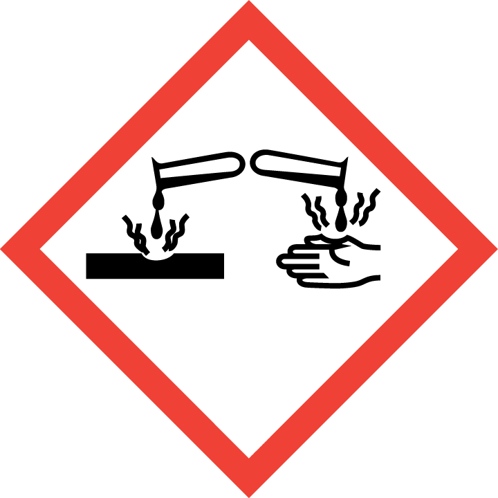 GHS05 - Ätzwirkung
