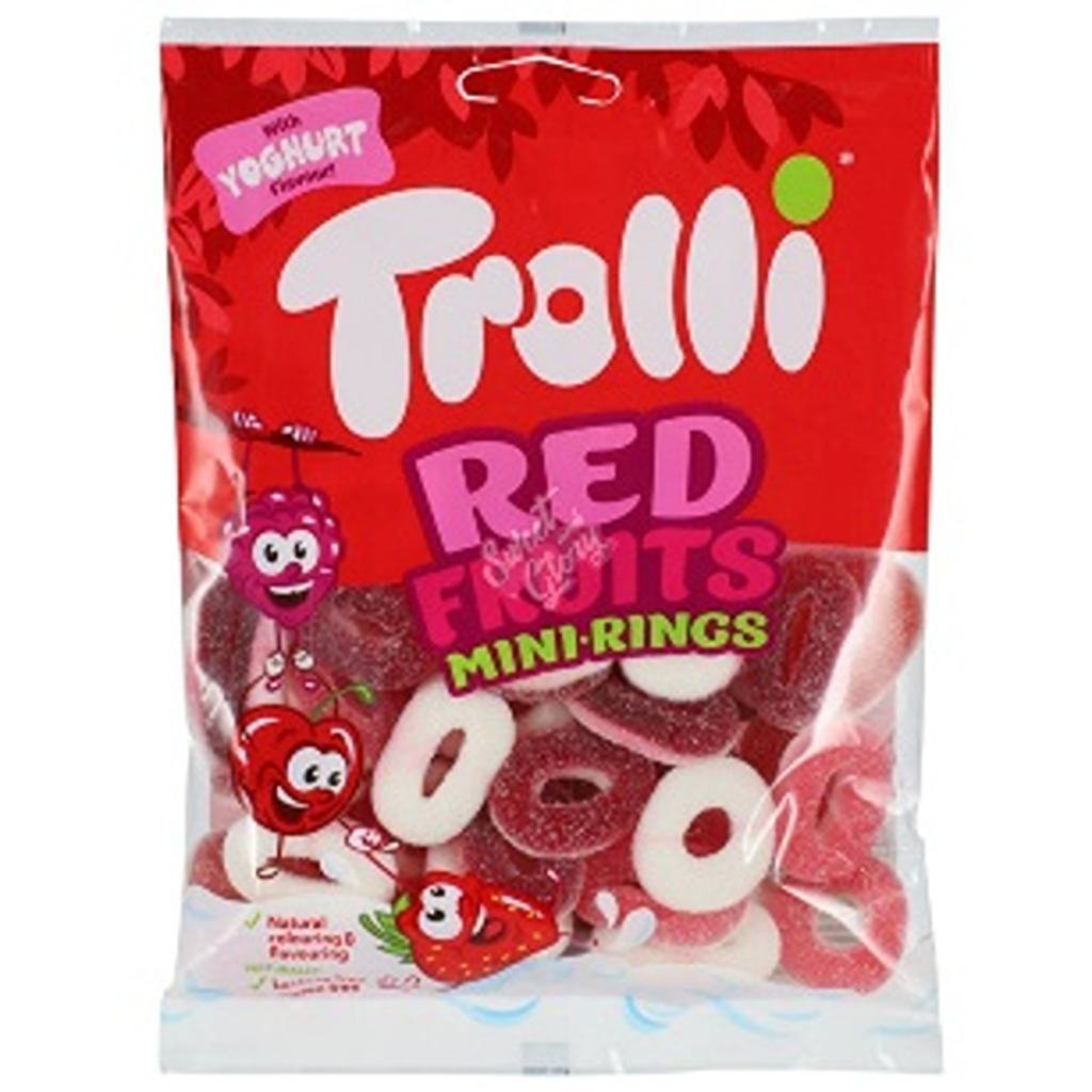 Red Fruit Mini Rings Trolli