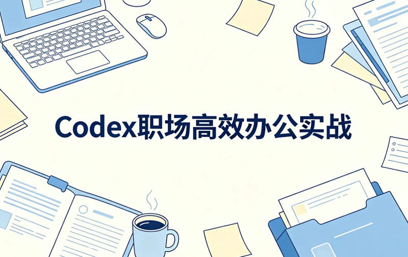 Codex 职场高效办公实战，AI自动化赋能日常办公