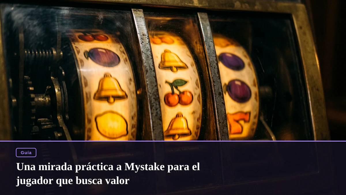 Una mirada práctica a Mystake para el jugador que busca valor