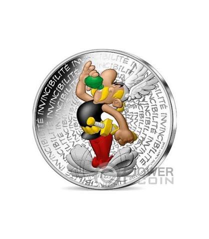 Asterix silver coin