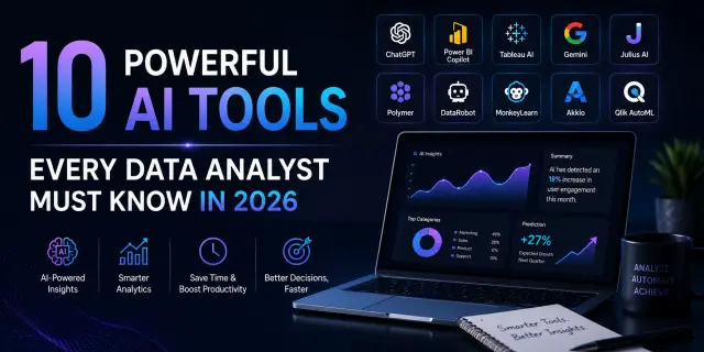 10 Powerful AI Tools Every Data Analyst Must Know in 2026