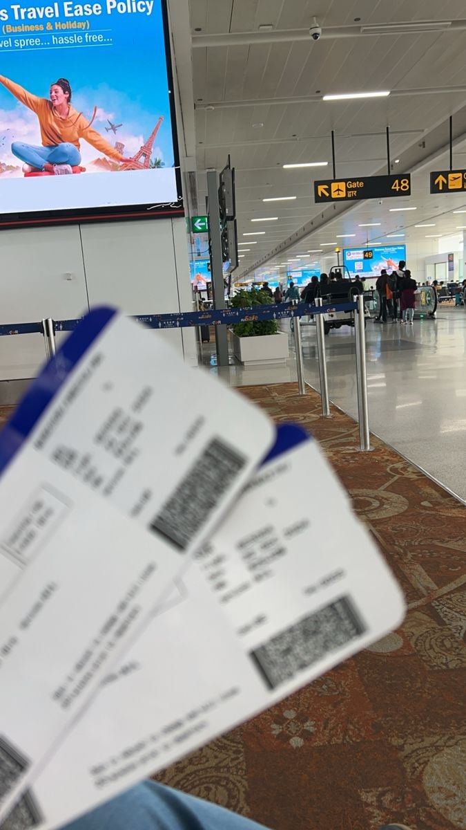 Boarding pass and travel documents