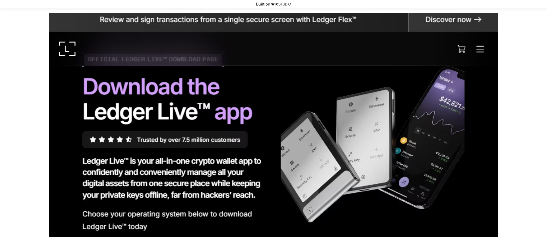 Stored capture of ledgr-liveapp.wixstudio.com