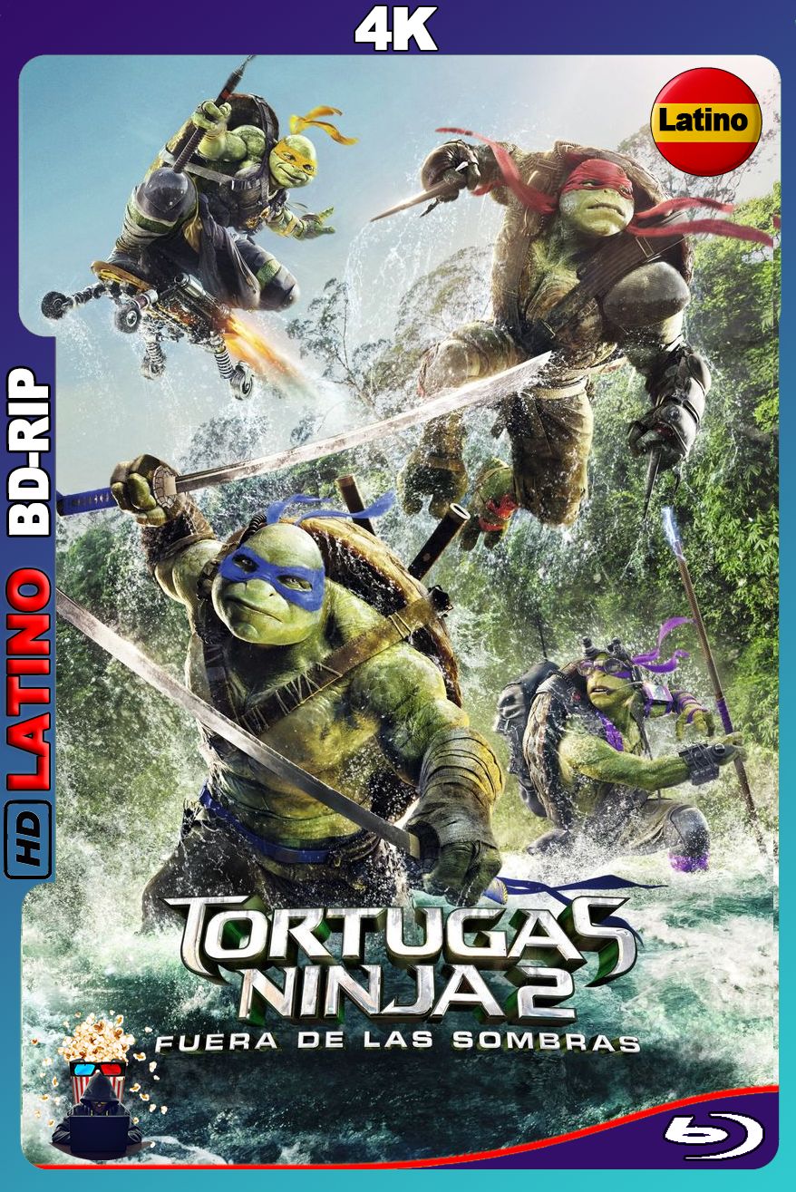 Tortugas Ninja 2 – Fuera de las sombras (2016) [2160p] BDRip 4K DV HDR10 [Latino-Inglés]