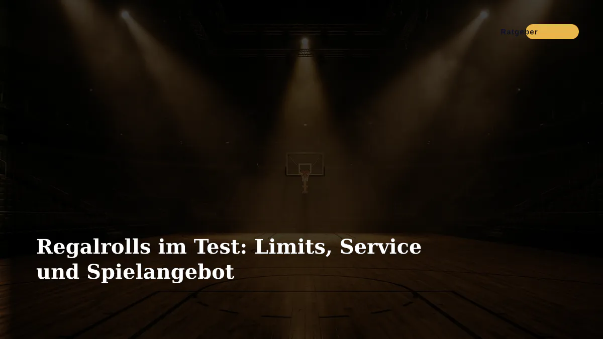 Regalrolls im Test: Limits, Service und Spielangebot