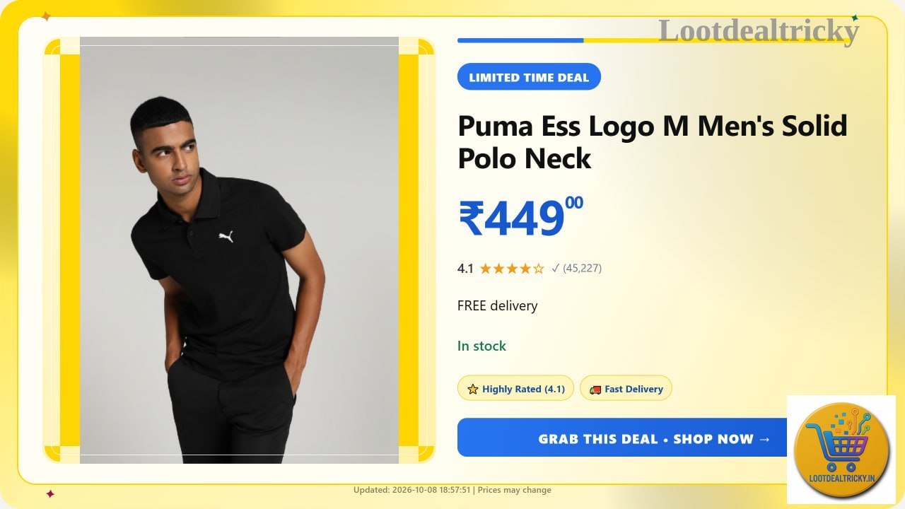    Bbd Puma – Just ₹449 | Loot Lo