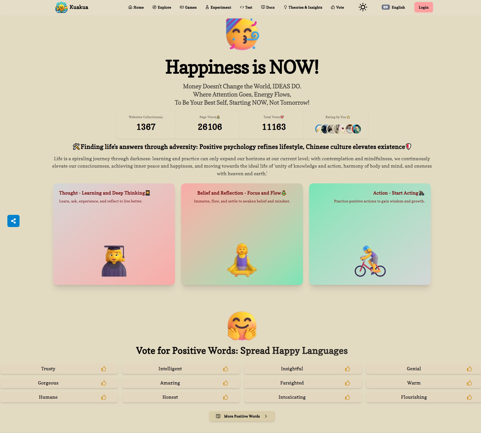 Boost Happiness & Well-Being with AI Psychology Tools | Kuakua | positive psychology
