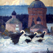 Три всадника (Легенда) Эпизод из истории осады Троице Сергиевой лавры 1932