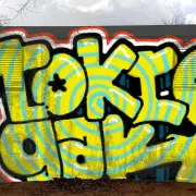 Graffiti artwork by Bab