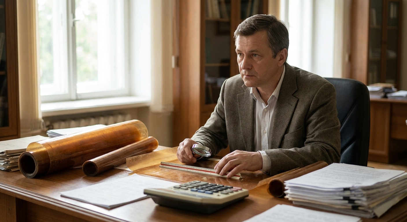 Покупка рулонного миканита: как считать реальную стоимость, а не цену за кг, специалист за работой, рабочая обстановка, деловая атмосфера
