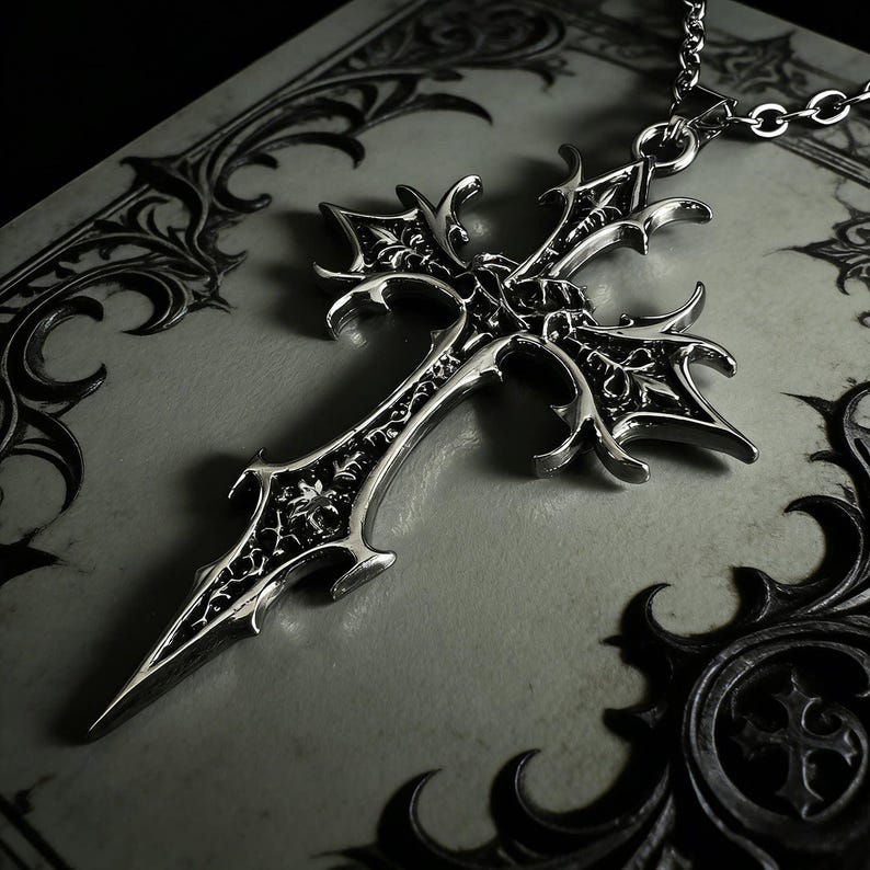 Retro Double-Sided Skull Cross - photo 4