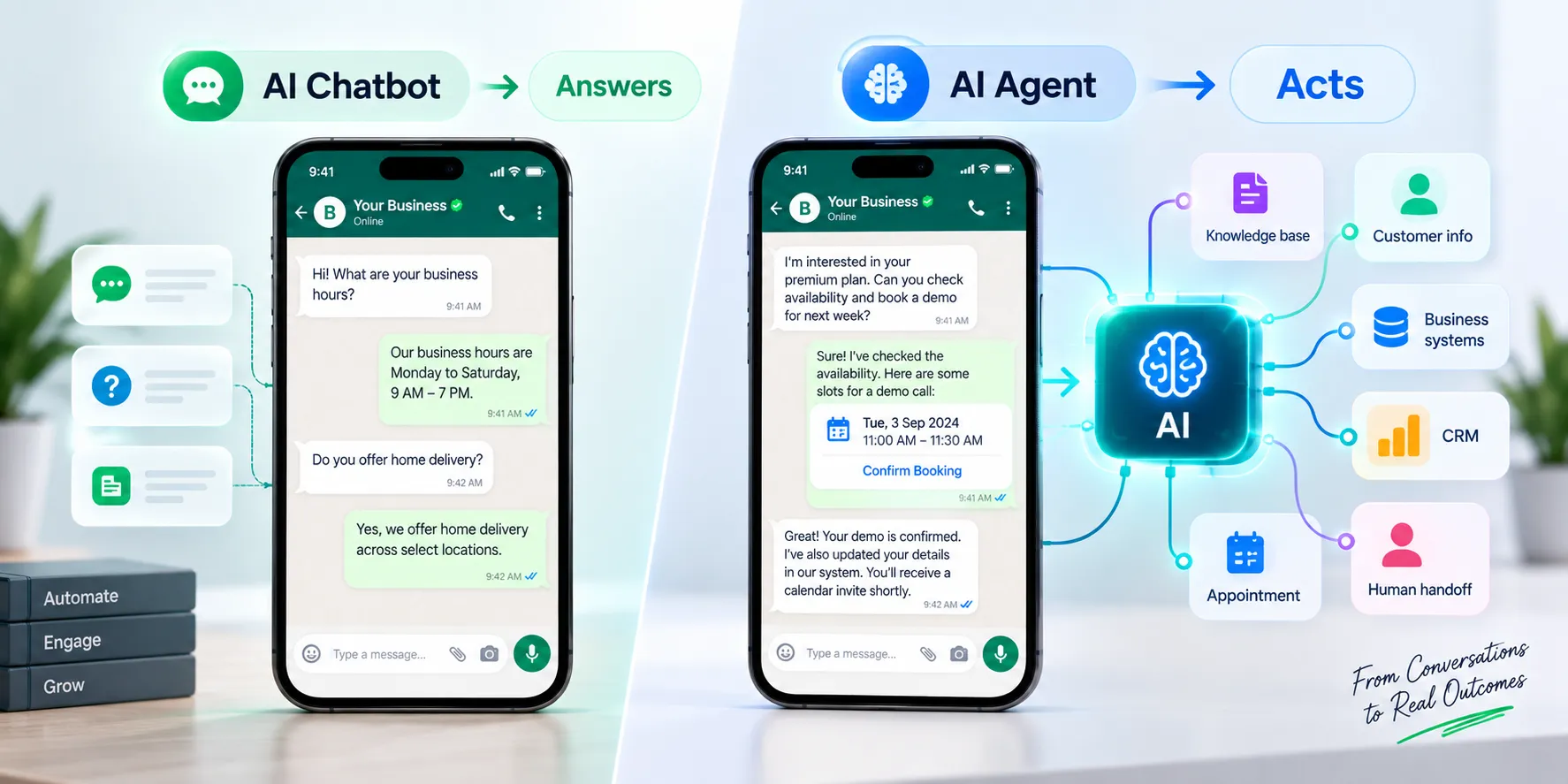 AI Agent vs Chatbot