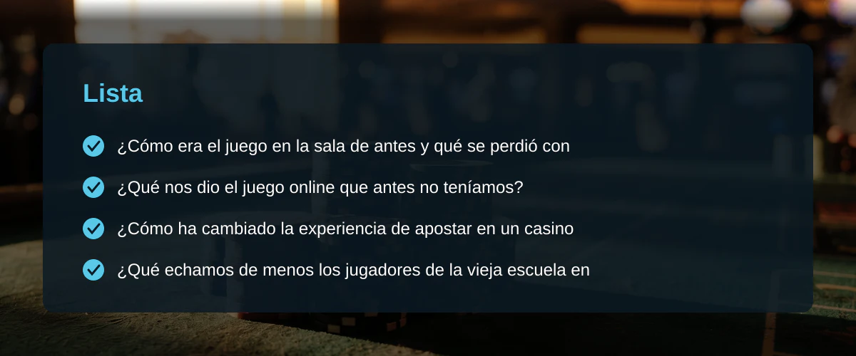 ¿Qué nos trae el juego online y qué se quedó en la sala de antes? — Lista