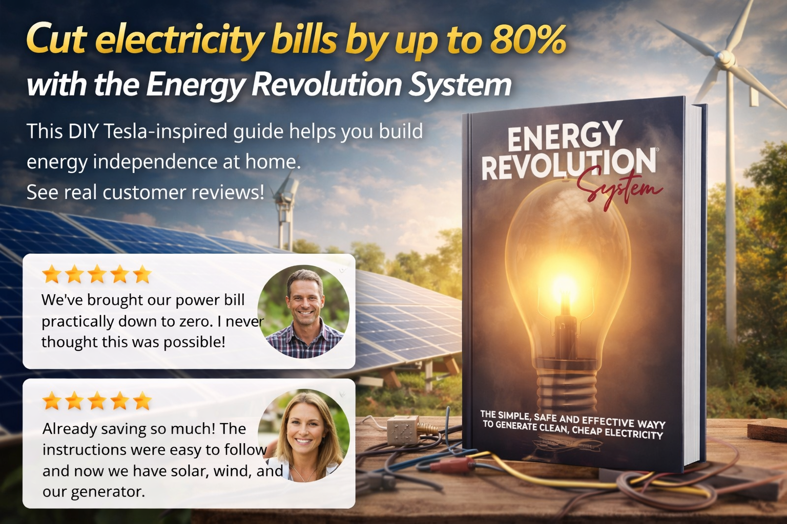 Energy Revolution System promotion design