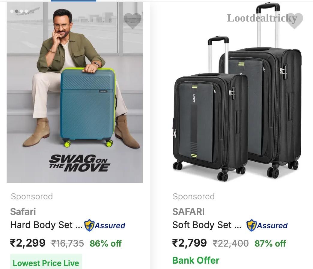 Trolley Combo By – Just ₹2181 | Loot Deal Trolley Combo By – Just ₹2181 | Loot Deal